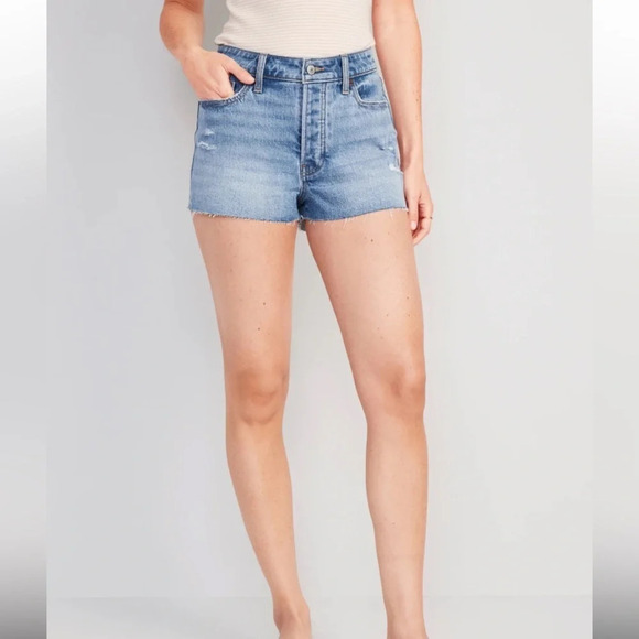 Old Navy Pants - Old Navy Women’s Shorts Denim O.G. high Rise 14 NWT